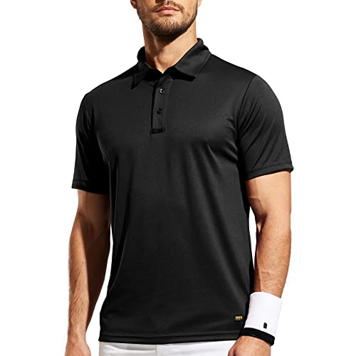 MIER Men's Ultra-Soft Polo Shirts