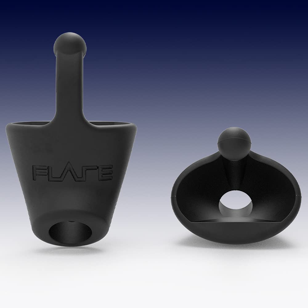 Flare Calmer SECURE BLACK Earplugs Ear Plugs Protectors by Flare Audio