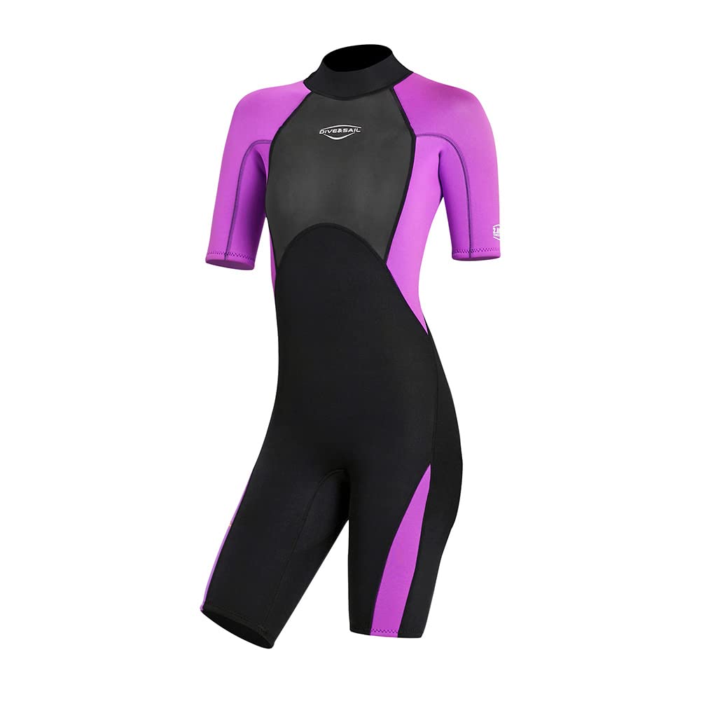 Mens Wetsuit Women Adult Shorty 2MM Neoprene Wet Suit Diving Scuba