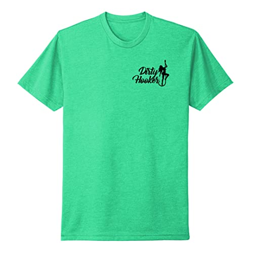 Dirty Hooker Fishing Gear, Apple Green Premium T-Shirt with