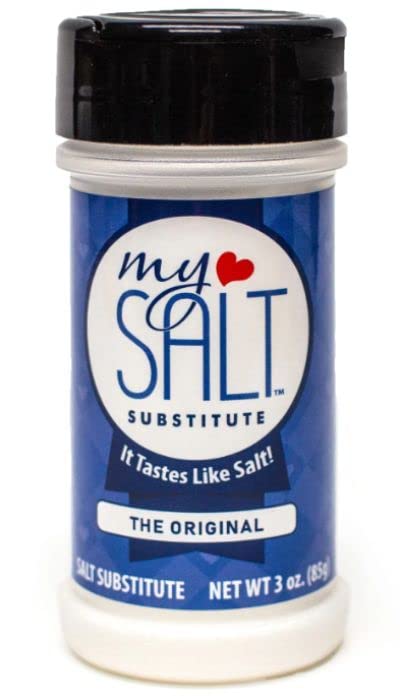 MySALT Original Salt Substitute - 100% Sodium Free - Use Like Salt at Your  Table and In All Your Low Sodium Foods and Recipes. MySALT, It's The Best  Thing Since. Salt! My Salt Original