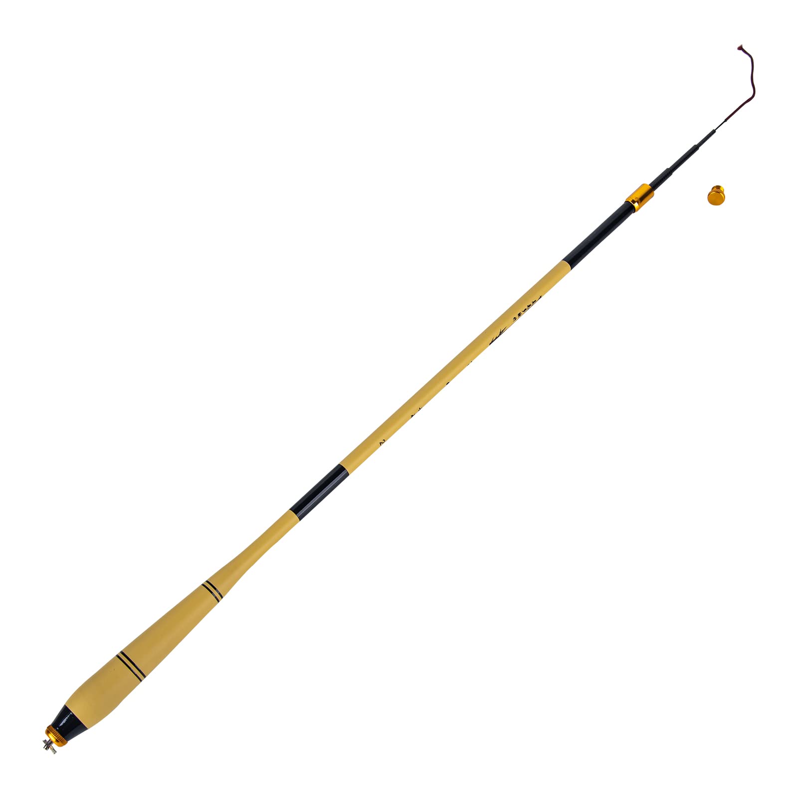 Goture 1.8m-3.6m Telescopic Fishing Rod Carbon Fiber Ultra Light Fishing  Pole Portable Travel