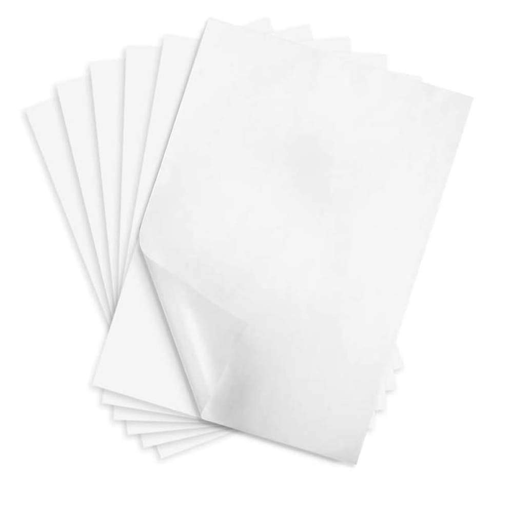 30Pcs White Carbon Paper, White Transfer Paper, Tracing Paper for Drawing  Trace Paper, A4 White Carbon Paper Trace Paper Copy Paper, Translucent  Clear