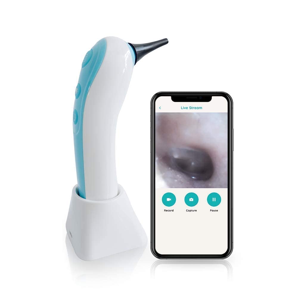 Remmie Health, Wireless Otoscope Ear Camera, Throat Skin Nose Camera