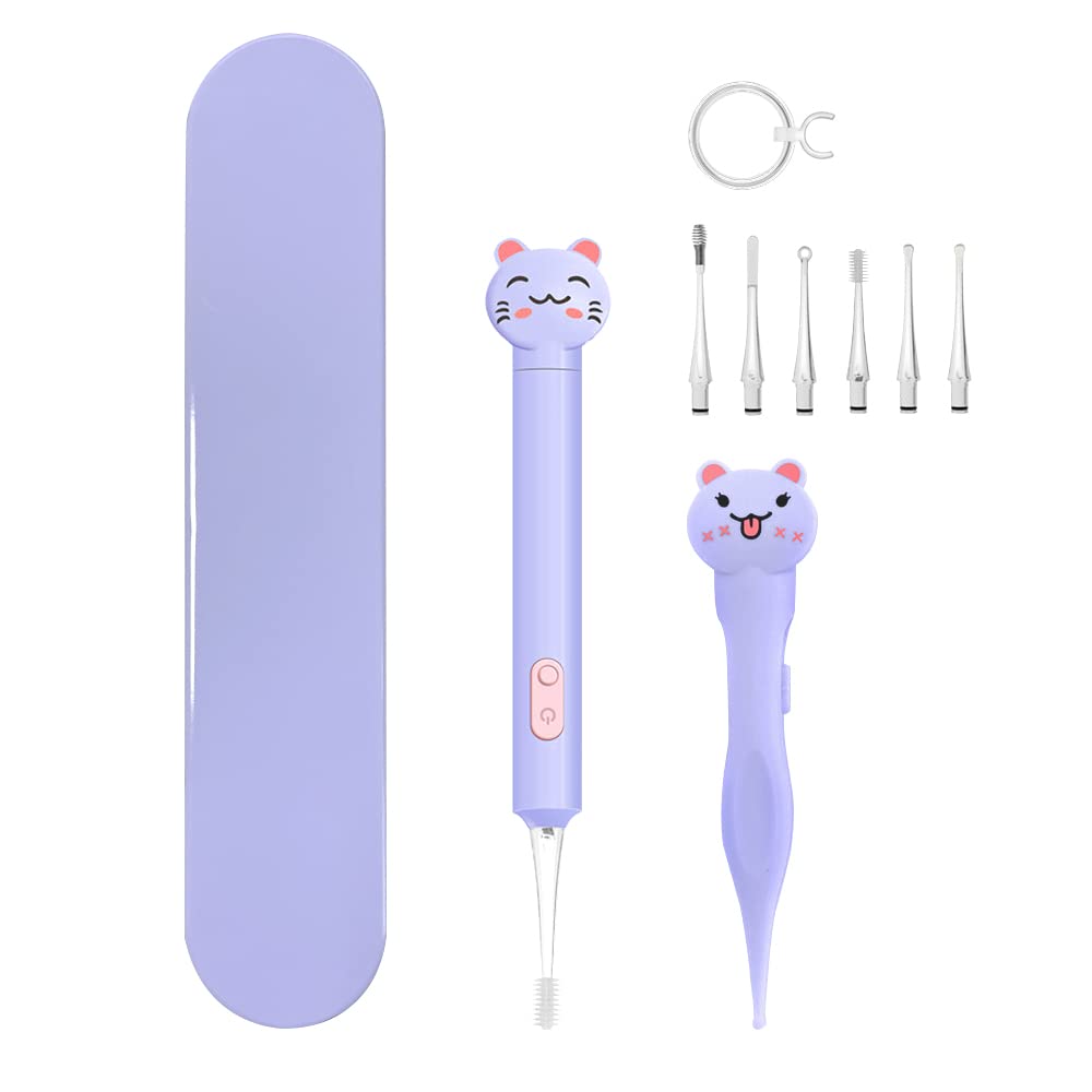 Baby Nose Clip Light Tweezers Ear Nose Cleaning Tool W0V7