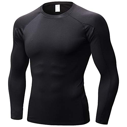 Men's Compression Quick dry T-shirt Running Sport Gym Fitness