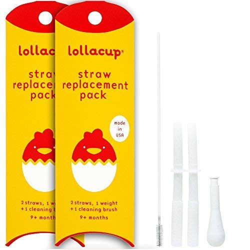 Lollacup Replacement Straws, Made in USA, Lollaland