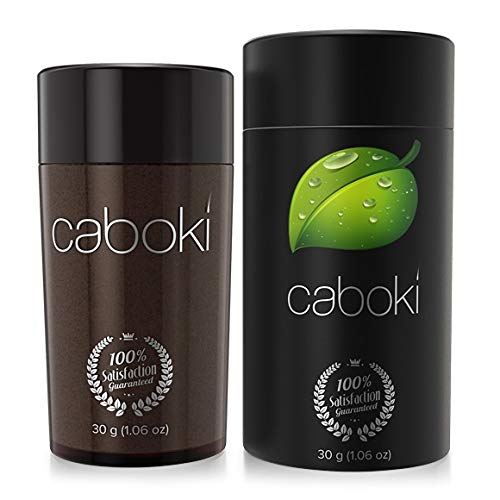 Caboki Hair Loss Concealer. All-Natural Hair Building Fiber. Make Thin Hair  Look 10X Fuller Instantly.