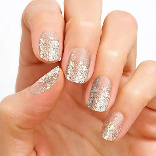Color Street Is 100% Nail Polish Strips That Can Be Applied In Minutes With  No Tools And No Dry Time. This Manicure Includes: Mardi Gras, Blue Lago…  #2865463 | Weddbook