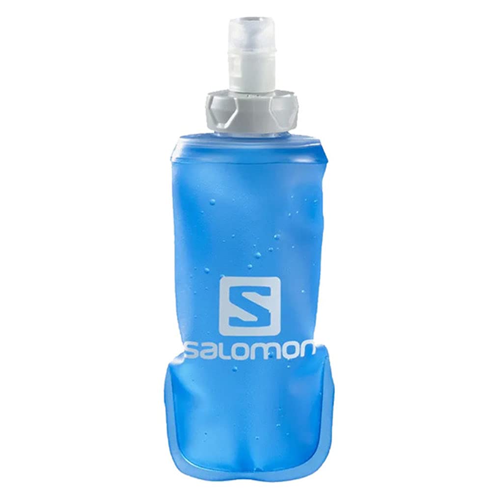 vogn samle Doktor i filosofi Salomon Soft Flask with Straw, 500ml, 17 oz 150 ml Clear Blue
