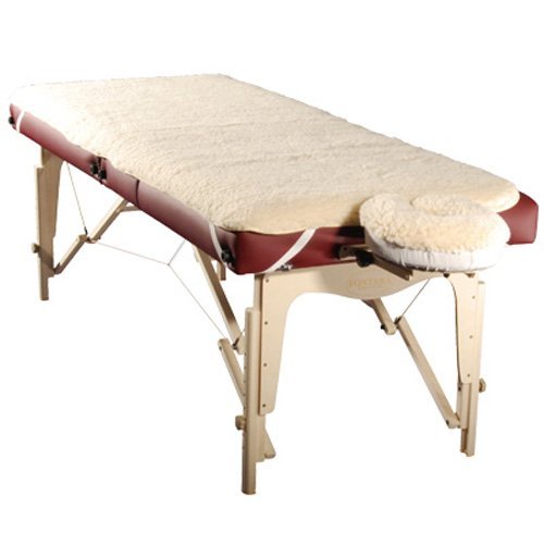 Therapist's Choice Massage Table Fleece Pad Set Includes Pad and Face Rest  Cover, 31 W x