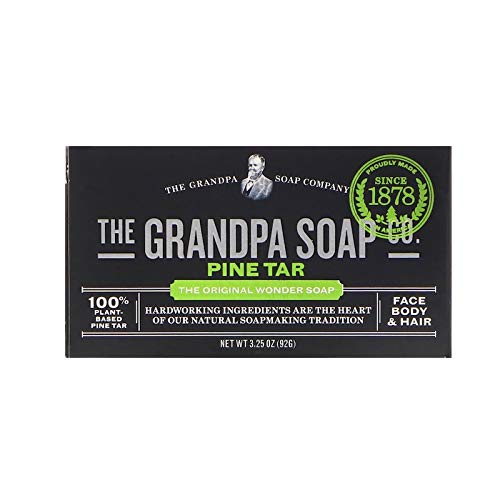 The Grandpa Soap Co. Pine Tar The Original Wonder Soap, 3.25 oz