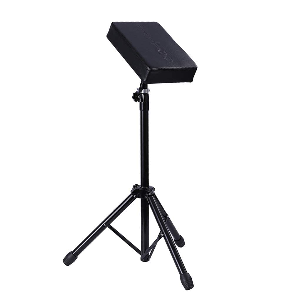 Tattoo Armrest Stand Leg Rest Heavy Duty Iron Adjustable Heightthickened Sponge Pvc Leathertattoo Suppliesportable Armrest For