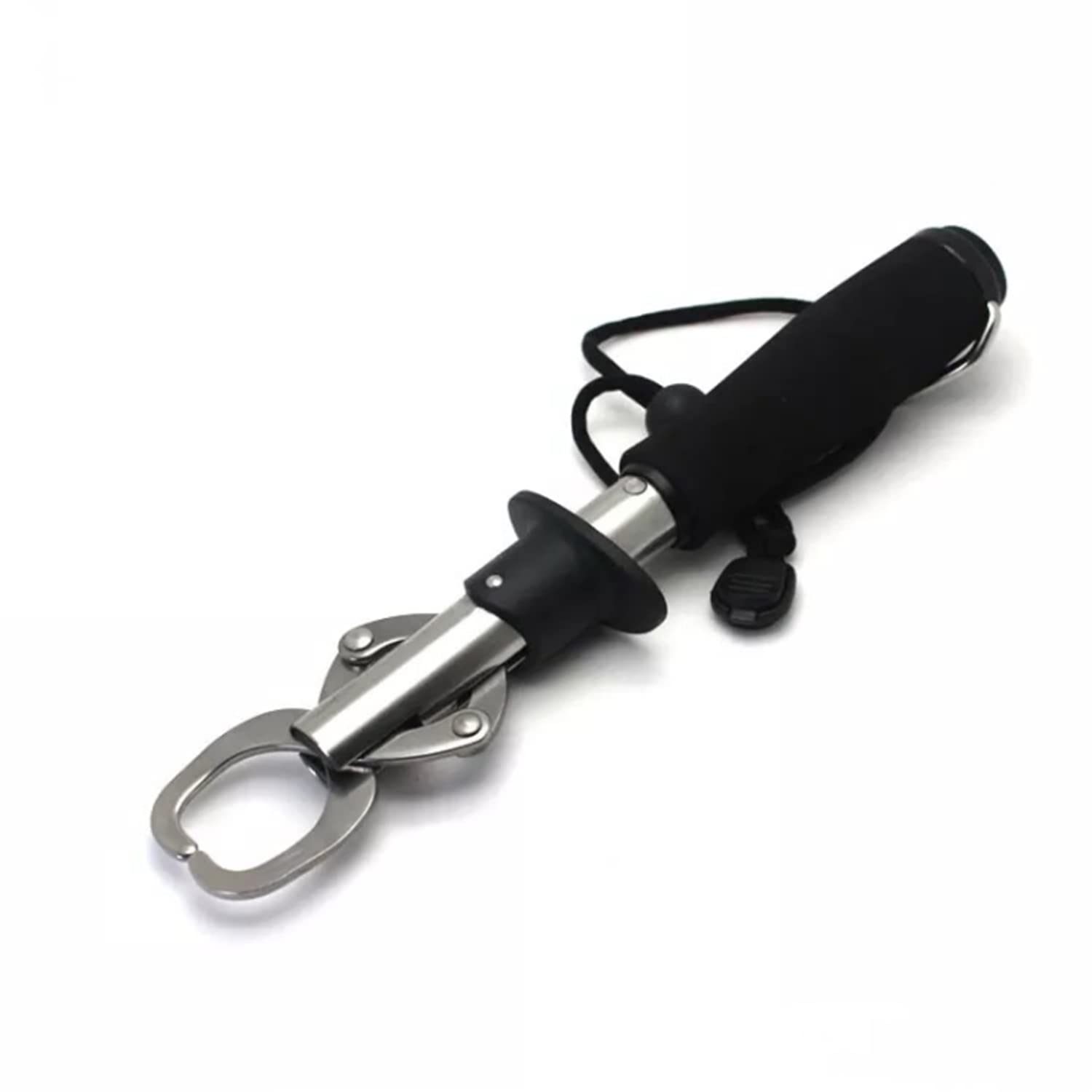 Professional Fish Gripper with Scale Stainless Steel Fish Holder Grabber 33  Pound Fish Lip Grip Boga