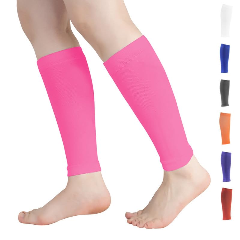 Calf Compression Sleeve for Men and Women - Shin Splint Sleeves for Leg,  Calves – Running, Cycling