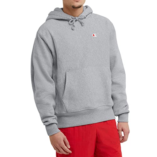 Champion Reverse Weave Pullover for Crew Sweatshirts for Men, C Logo X-