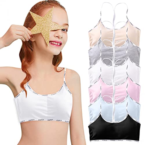 Yistu Bras for Kids Girls Bra Training Underwear for Girls