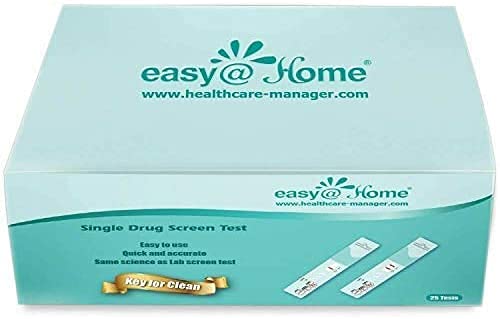 25 Pack Easyhome Single Panel Test Kit (THC) - #EDTH-114