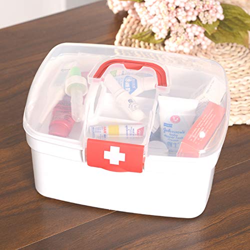 Medicine Box Transparent First Aid Box Family Emergency Kit