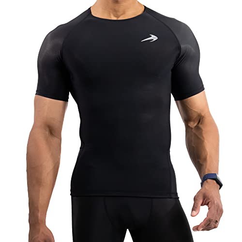 CompressionZ Men's Short Sleeve Compression Shirt - Athletic Base