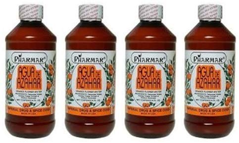 Agua De Azahar 8 Oz. Orange Flower-Blossom Water 4-Pack (8 oz. Each) by  Pharmark