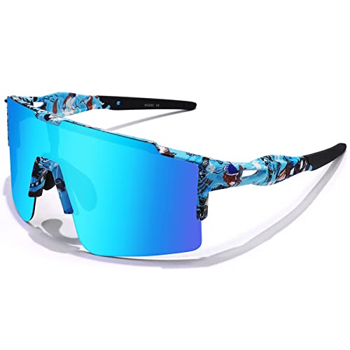 BangLong Cycling Sunglasses UV400 Baseball Sunglasses for Men