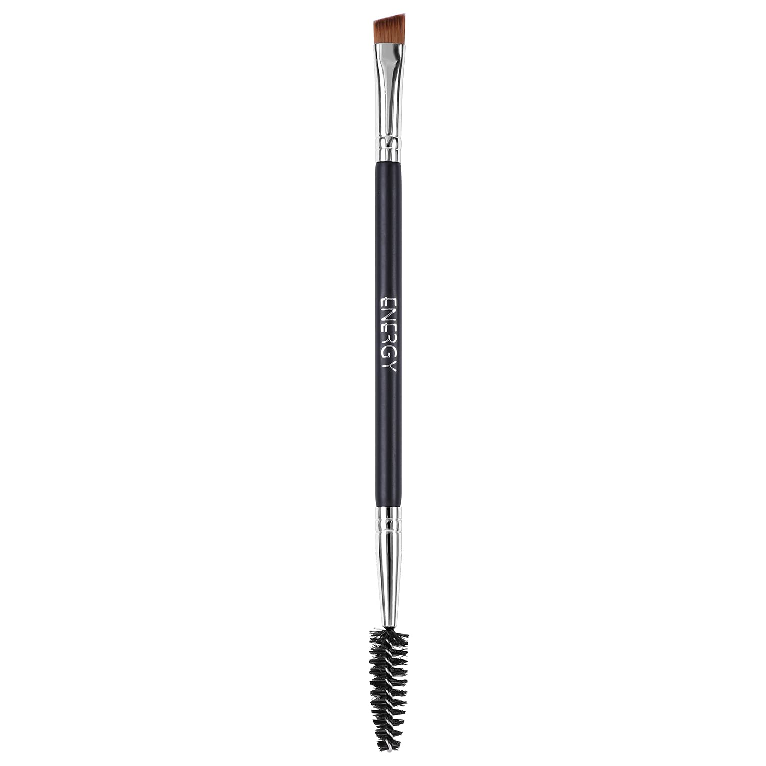 ENERGY Duo Eyebrow Brush Angled Eye Brow Brush and Spoolie Brushes