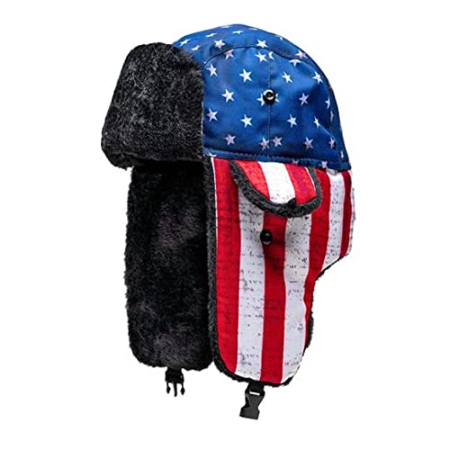 S A Company Trapper Hat Winter Hats for Men & Women, Ushanka Russian Hat  Bomber Hat