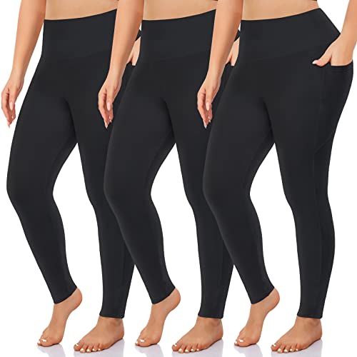 Dressbarn Roz & Ali Women's Plus Size Tummy Control Leggings - Black, 2x :  Target