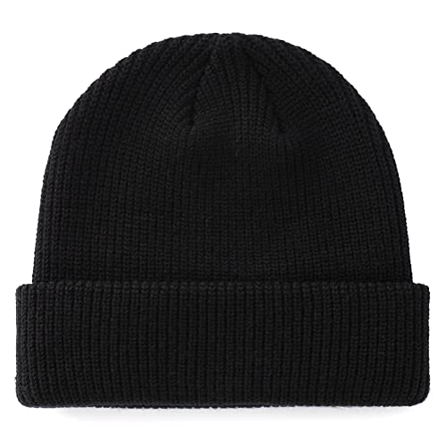 Connectyle Classic Men's Warm Winter Hats Acrylic Knit Cuff Beanie Cap  Daily Beanie Hat