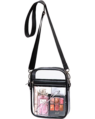 Clear Bag Stadium Approved - Clear Crossbody Purse Bag, with