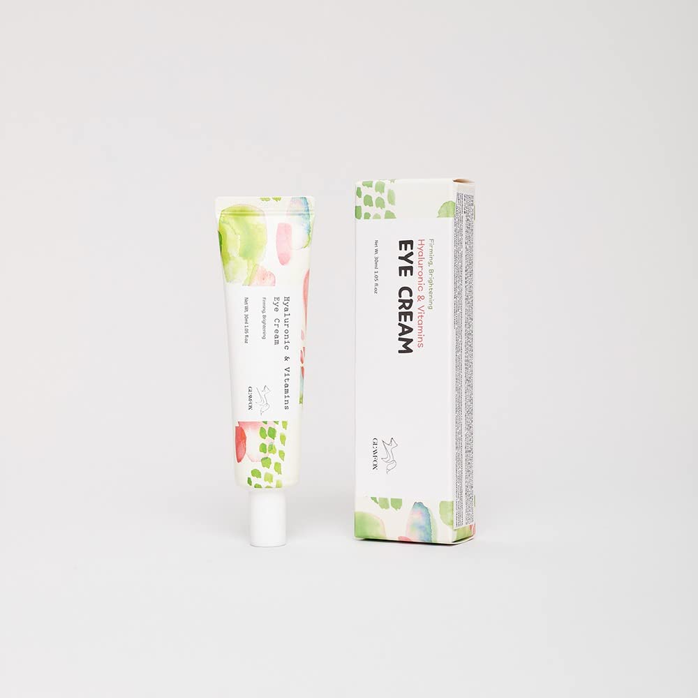 Glamfox Eye Cream Firming & Brightening with Hyaluronic Acid and Vitamins