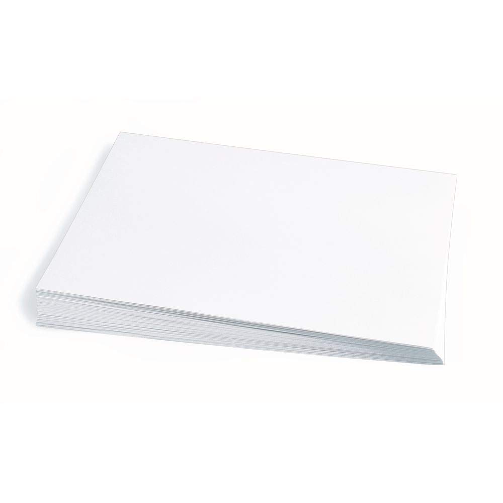 Construction Paper Bright White 9 inches x 12 inches 50 Sheets