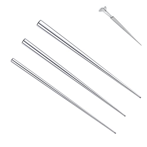 BESTEEL 3 Pcs 316L Surgical Steel Piercing Taper Insertion Pins, Pop Taper  Piercings Kit for Ear/Nose/Lip/Eyebrow/Belly/Nipple/Tongue Piercing  Changing Tool Stretcher, Body Piercing Kit Assistant Tool 14G 16G 18G  External/Threadless/Internal Thread Bar