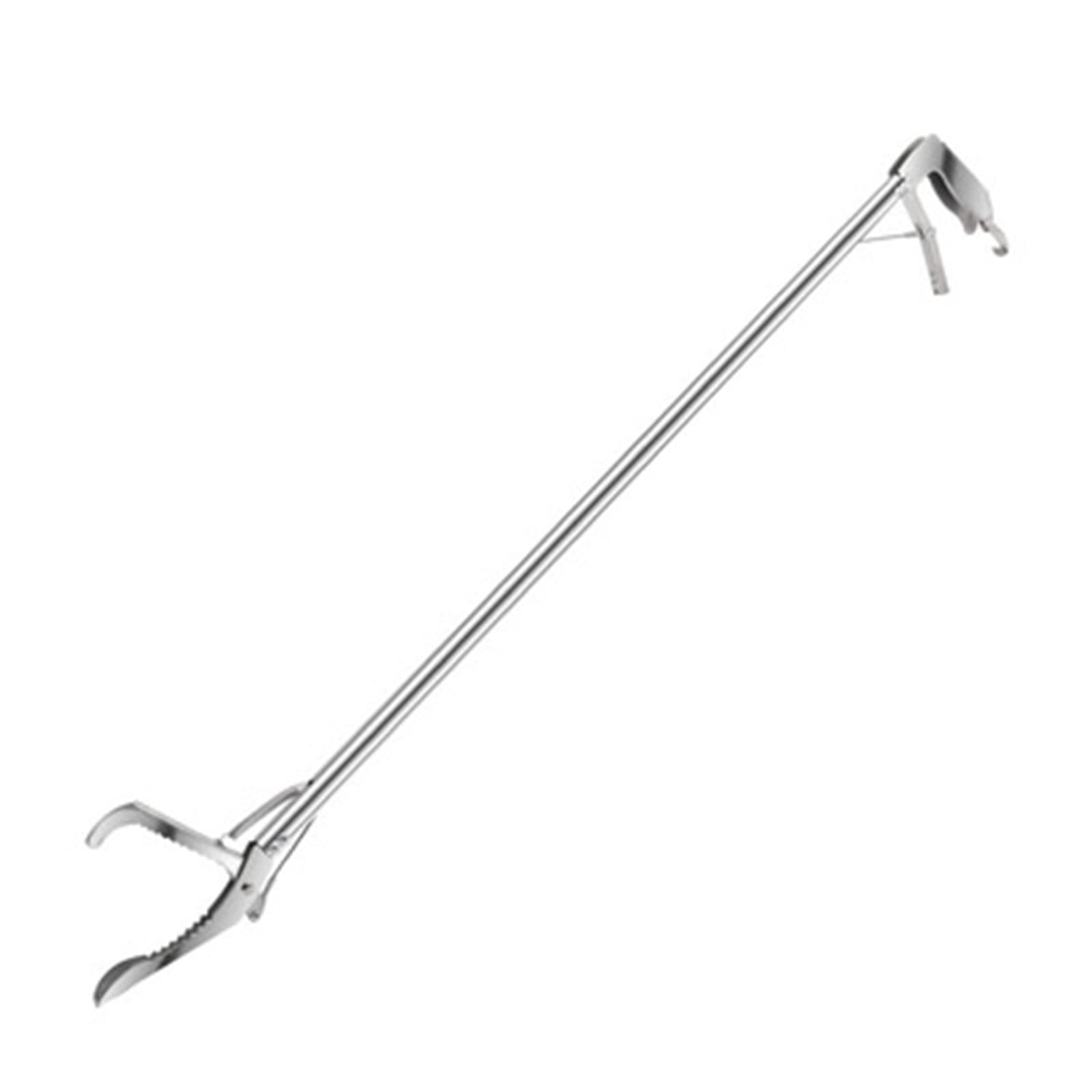 Snake Tongs, Professional Collapsible Stainless Steel Reptile Grabber