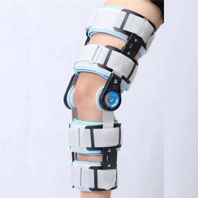 Knee Brace For Lateral Knee Pain Adjustable Hinged ROM Knee Support Brace - Universal Pain Relief for
