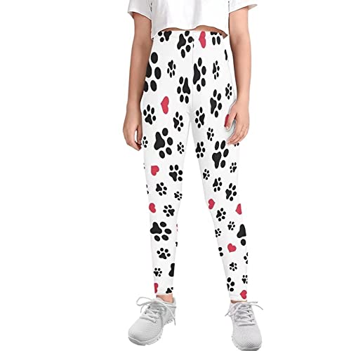 Buy Kid Girl Leggings Solid Color Stretch Pants Elasticized Leggings for 4-12  Years Online at desertcartINDIA