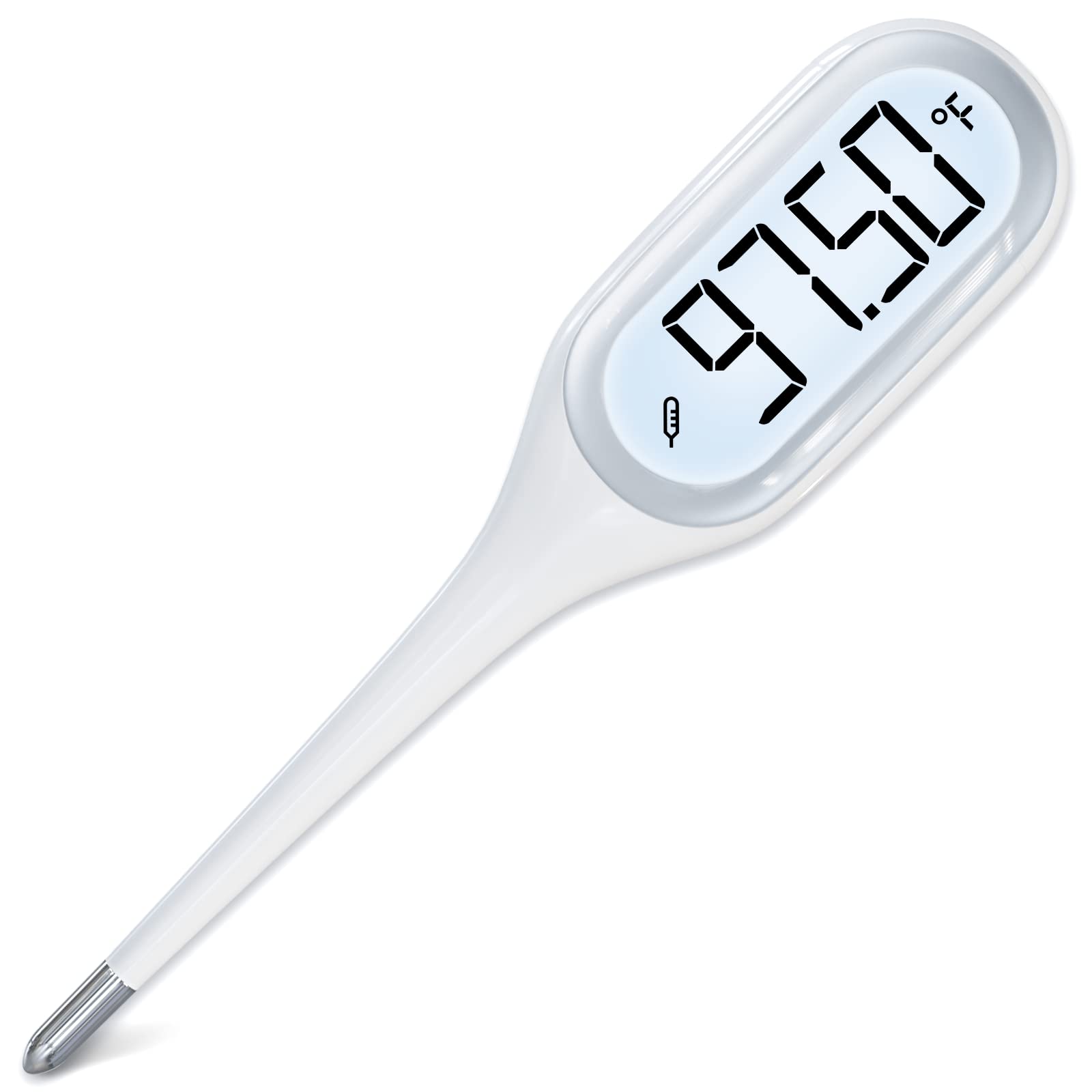 Digital Basal Body Thermometer: Easy Home Accurate BBT for Ovulation  Tracking & Fast Oral Thermometer with Large LCD Backlit Display, 1/100th  Degree High Precision & Memory Recall