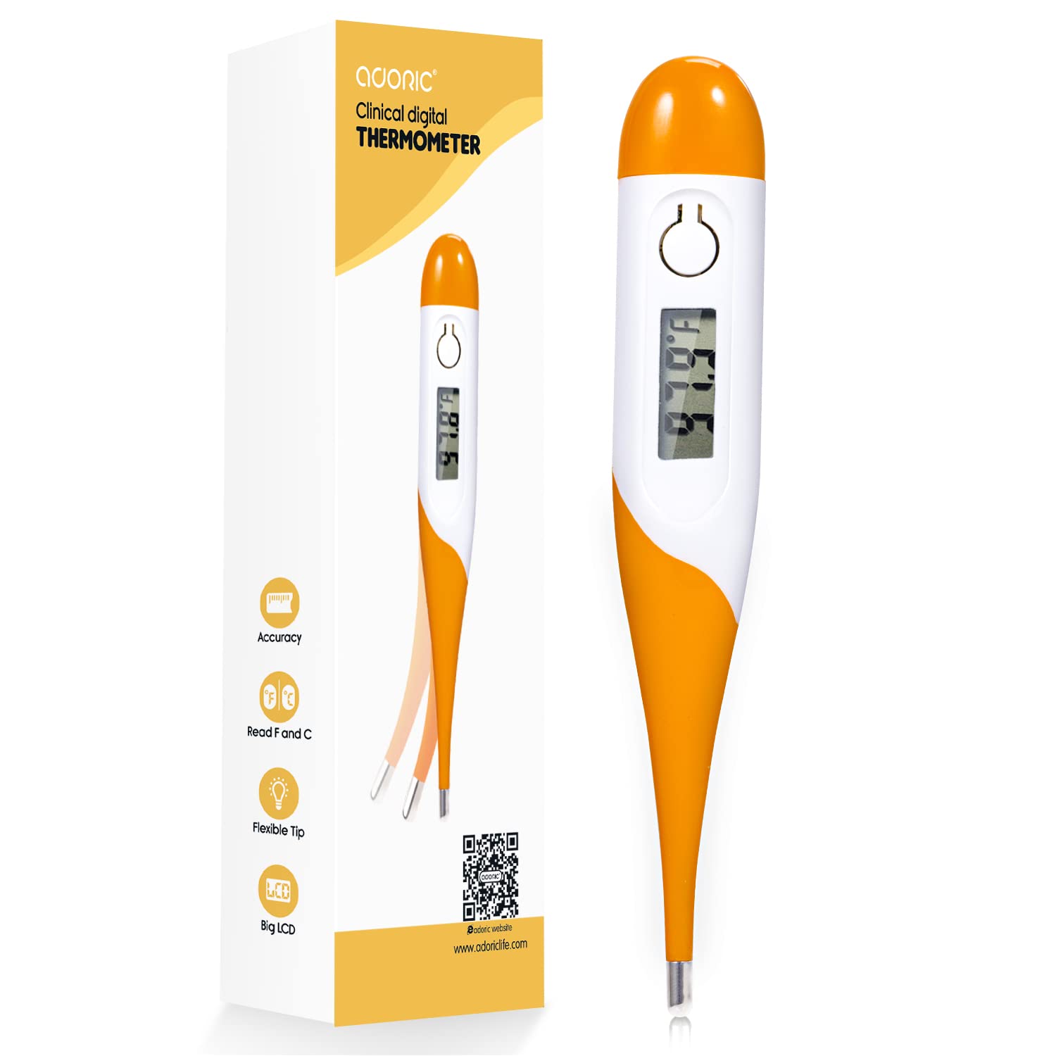 Digital Oral LCD Fever Thermometer For Adult, Baby, Kids, Digital  Thermometer