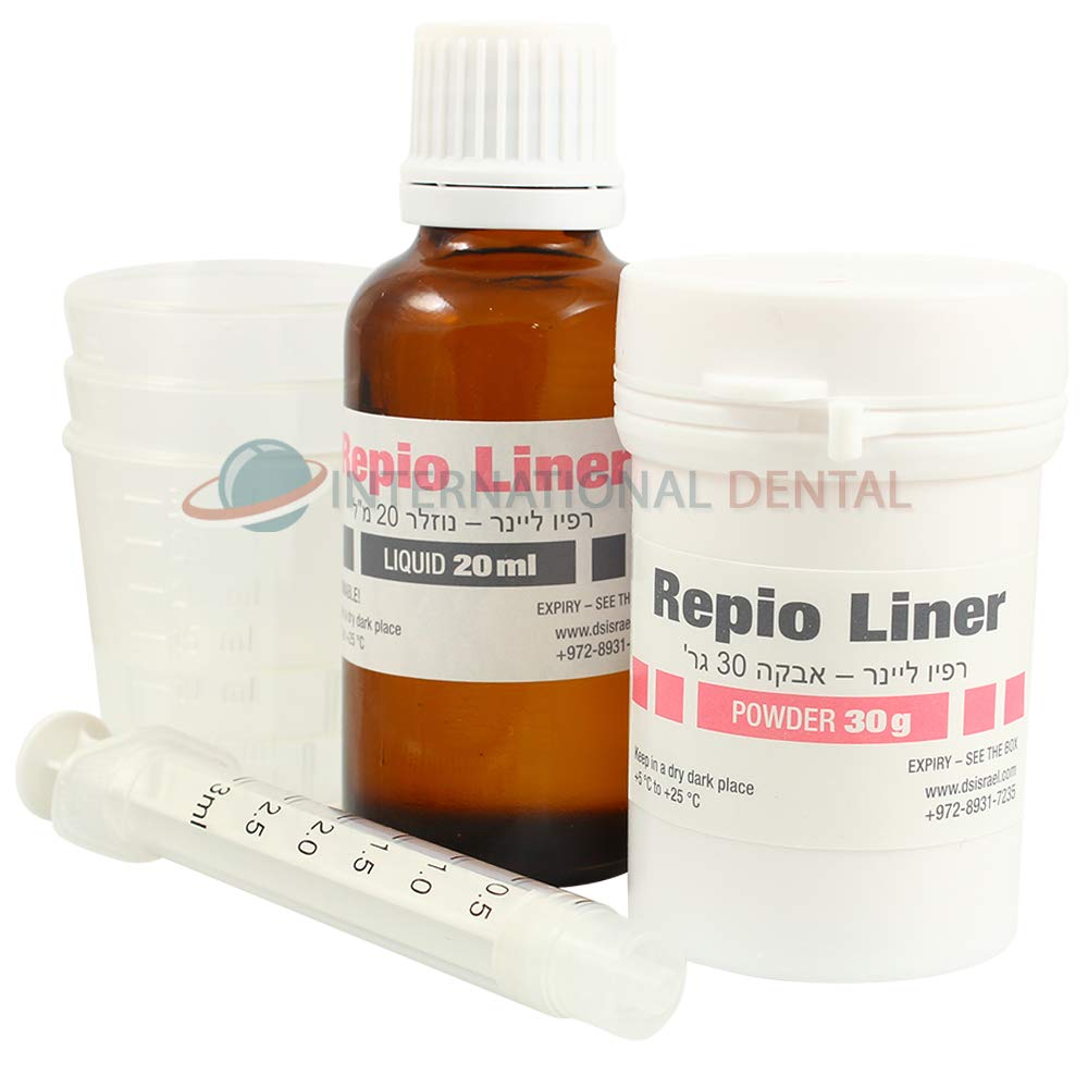 Self Curing Resin for Soft Liner Reline Home Use Kit DIY Loose Fix