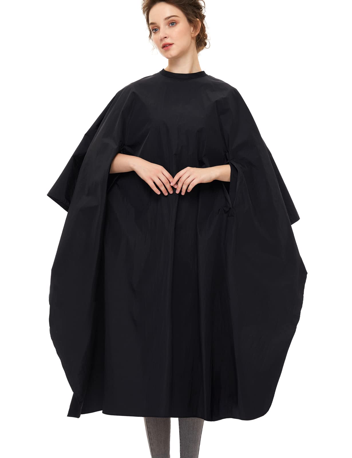 Pro Adult Waterproof Salon Hair Cutting Nylon Hairdressing Barber Cape Gown  Cape