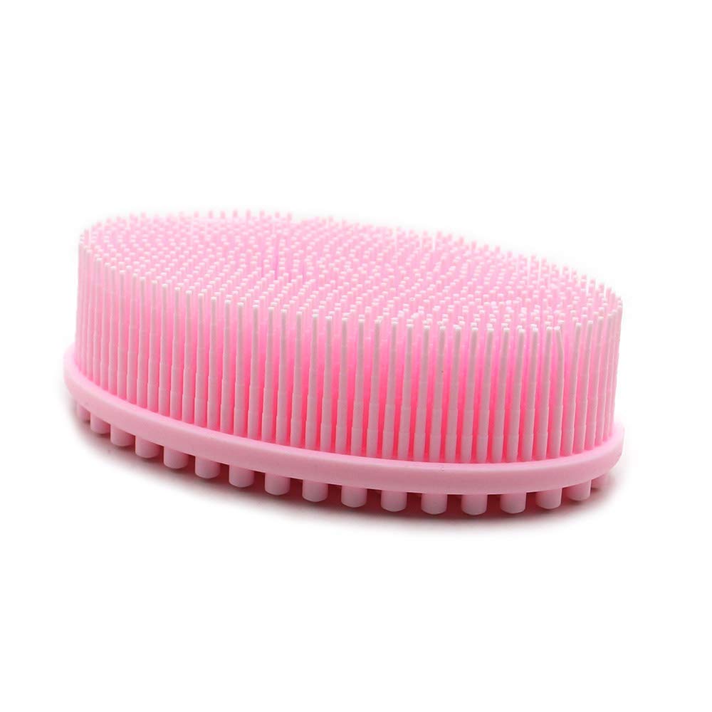 DNC Exfoliating Silicone Body Scrubber Shower Bath Body Brush Easy