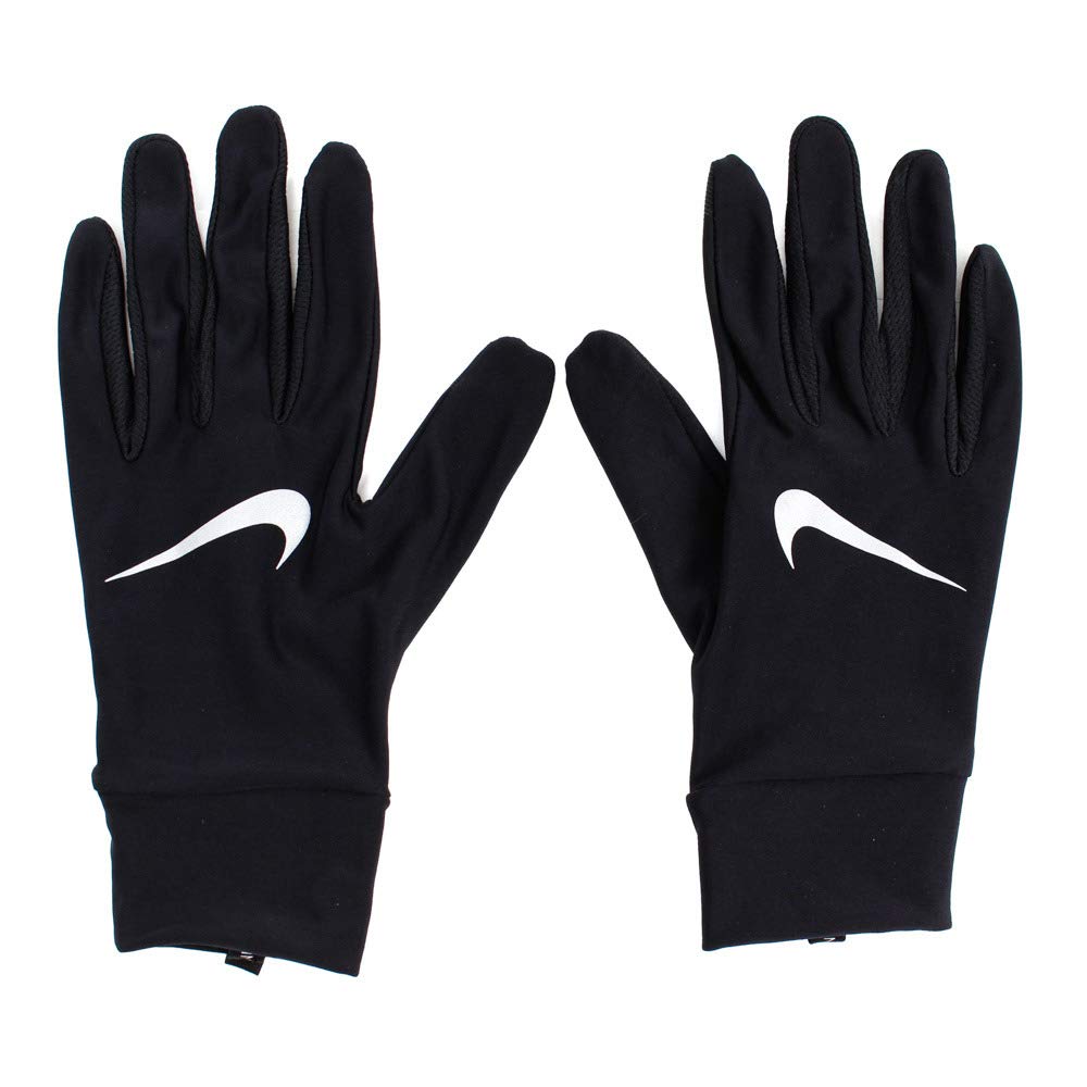 Nike Mens Dry Tech Lightweight Running Gloves BLACK | SILVER