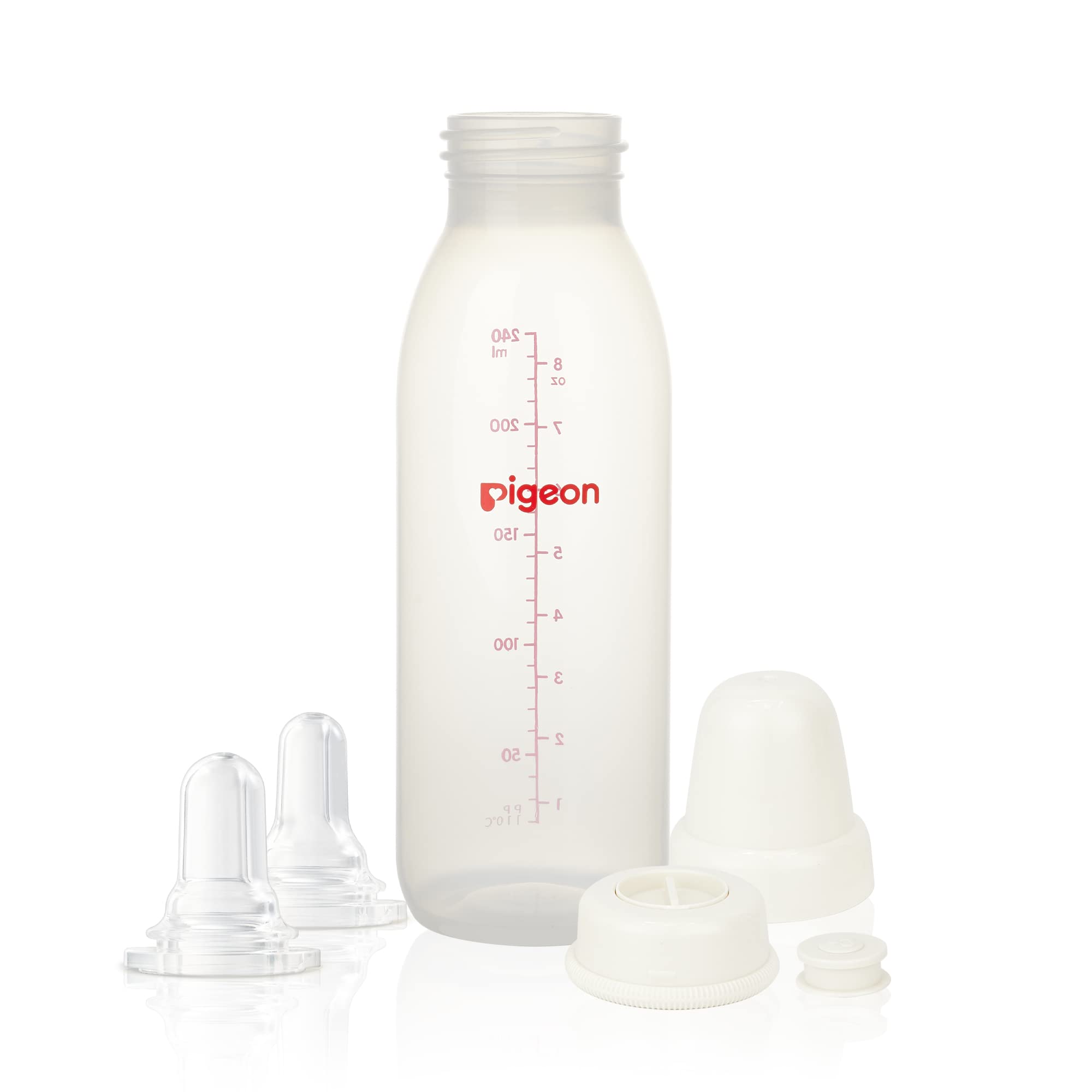 Pigeon Baby Cleft Palate Bottle with 2 Nipples 8.11 Oz Please Use