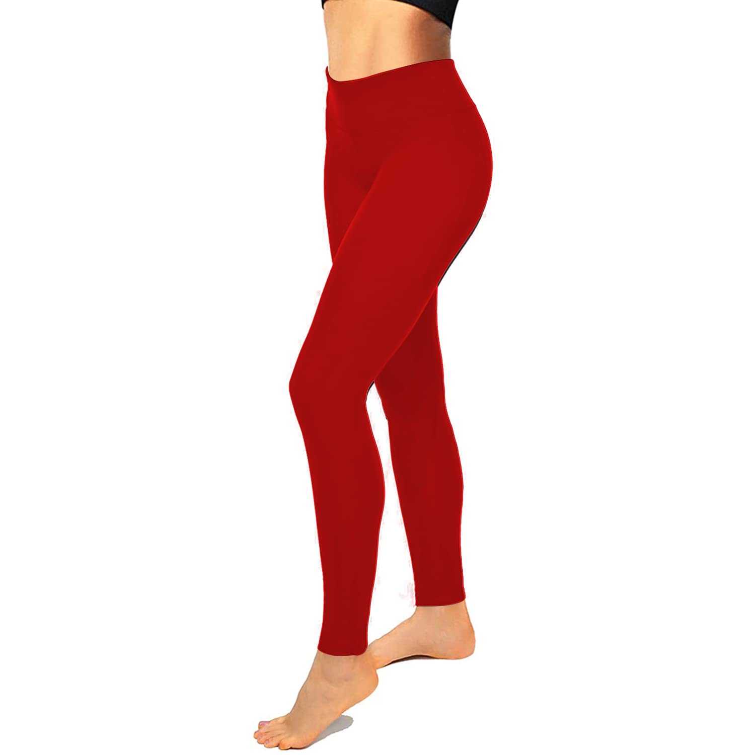 Red Plume Women's 2 in 1 Running Pants High Waisted Leggings Compression  Workout Leggings Yoga Pants Running Tights Gym Pants, Black, Small :  : Clothing, Shoes & Accessories