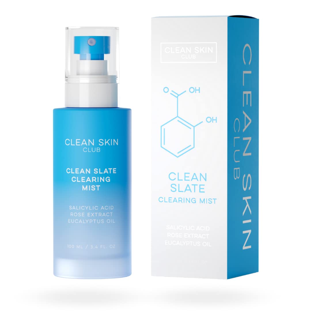 Clean Skin Club Acne Mist Salicylic Acid Spot Treatment Dramatic