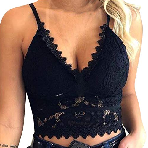 Women's Sexy Lace Crop Vest Tops for Summer Fashion Cami Vest