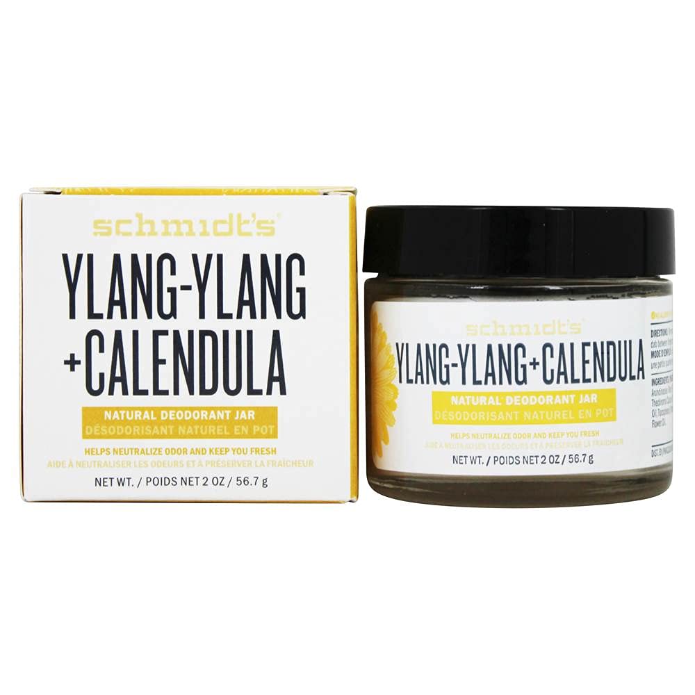 Natural Deodorant Jar Ylang-Ylang + Calendula 2 oz (56.7 g)
