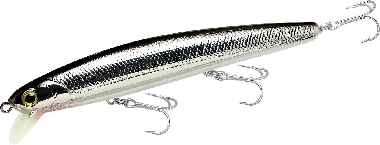 LUCKY CRAFT SW Flashminnow 110, Surf Fishing Lure 387 Half Mirror Glow  Anchovy