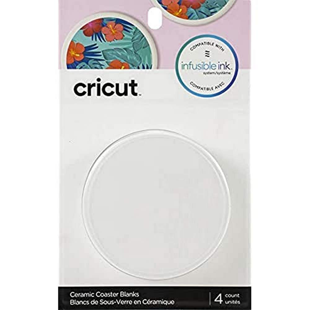 Cricut Coaster Blanks Ceramic Infusible Ink White Circle